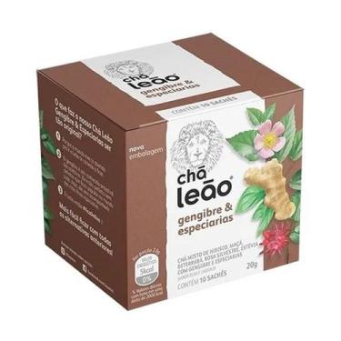 Imagem de Chá Leão Gengibre e Especiarias 10 sachês de 1,6g - Chá Leão