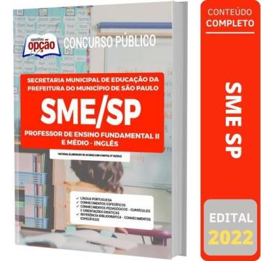 Imagem de Apostila Sme Sp - Professor De Ensino Fundamental 2 - Inglês - Apostil