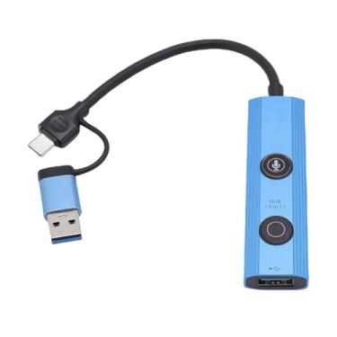 Imagem de Diydeg AI Laptop Docking Station, 5 Em 1 3 Portas Hub Usb C Com Ferramentas AI Ferramentas Ferramenta de Conversor de Tradução de Transcrição de Voz Usb 3.0 Hub para Viagens de