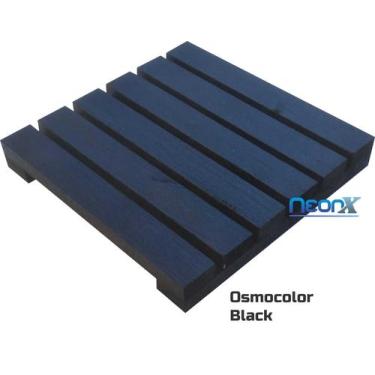 Imagem de Deck De Madeira Modular 30x30 Cm Réguas 4 cm Com Pintura Neonx, Osmoco
