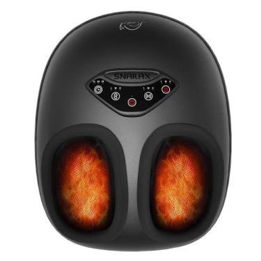 Imagem de Massageador de pés Snailax Shiatsu com calor para fascite plantar