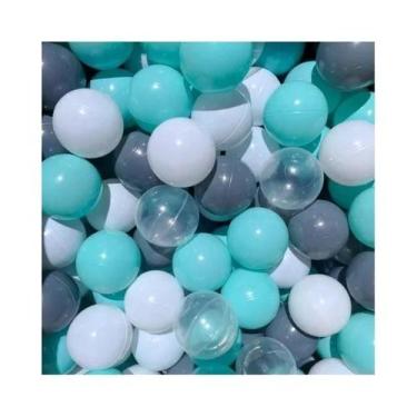 Imagem de Bola De Onda Colorida E Macia Ecológica Para Piscina E Oceano 100PCS B