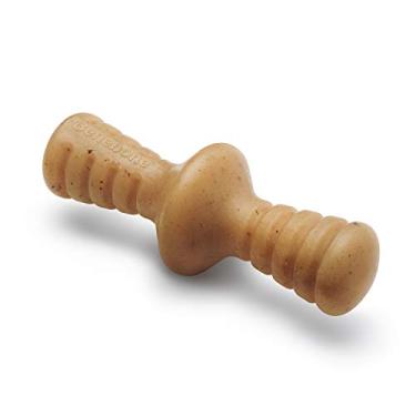 Imagem de Benebone Zaggler Brinquedo de mastigação indestrutível para cães mastigáveis agressivos, quebrador de tédio resistente de longa duração para cães, sabor real de frango, para cães pequenos, feito nos