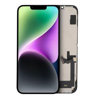 Imagem de aqxreight 6.7 Em Tela de Substituição de Telefone Com Kit de Reparo Incell 3d Touch Exibir Reconhecimento de Face para 14 Mais A2632 A2885 A2886 e Digitalizador de Vidro para a Tela do Telefone