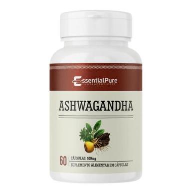 Imagem de Suplemento Ashw 500mg 60 Cápsulas Original Natural - Essencial Pure