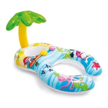 Imagem de Baby Bote Boia Peixinhos Mamãe Bebê Inflável - 56590 Intex
