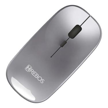 Imagem de Mouse Sem Fio Recarregável Bluetooth Para Mackbook Notebook