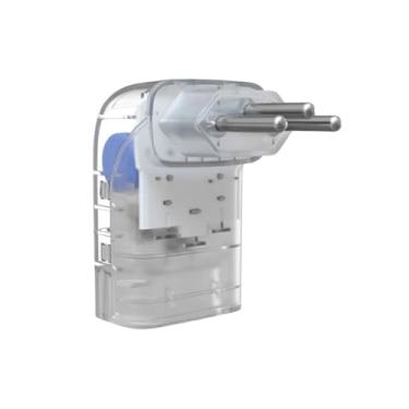 Imagem de Protetor Contra Surtos Elétricos (DPS) CLAMPER 127/220V, 20 Amperes, 3 Pinos, para PC, PS5, Xbox, Smartphone, Monitor, Impressora, etc - iCLAMPER Pocket Fit 3P 20A Transparente LCF, Bivolt