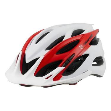 Imagem de Capacete Bike Mtb Speed Ciclismo Absolute Wild 58-62 G, Branco, Vermel
