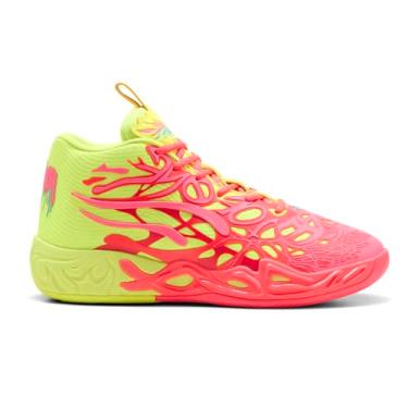 Imagem de PUMA Tênis de basquete masculino Mb.04 1Love - Rosa, Alerta amarelo/alerta rosa, 41
