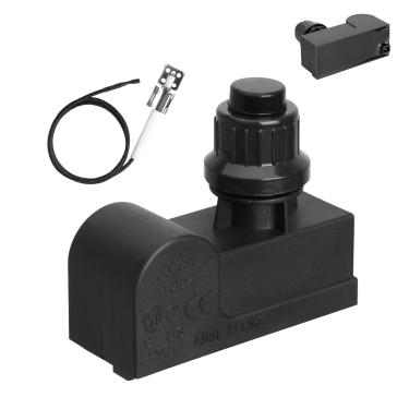 Imagem de BBQration DHLG-1T Ignitores de Grelha para Charbroil Ignitor Kit de Substituição, 1 Tomada AAA Bateria Tact Botão de Ignição Eletrônica Módulo com Fios para Substituição de Ignição de Grelha Charbroil