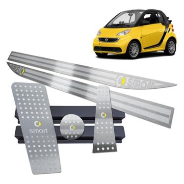 Imagem de Descanso Pedaleira Soleira Smart Fortwo 2009 A 2019 Prata