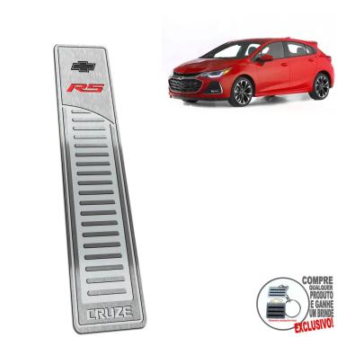 Imagem de Descanso De Pé Aço Inox Chevrolet Cruze Rs 2017 A 2022
