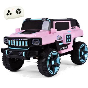 Imagem de Carro Elétrico Zippy Toys Space Cross 4×4 Rosa 12V Controle