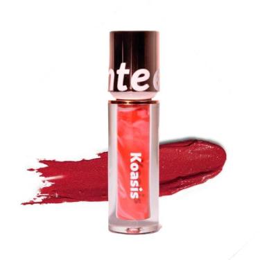 Imagem de Batom Líquido Matte Elegante Acabamento Impecável Longa Duração KM004 