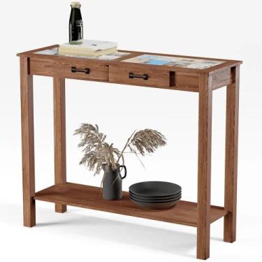 Imagem de Aparador Mesa Gourmet Para Churrasqueira Madeira Maciça Imbuia - Lyam 