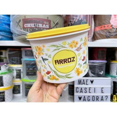 Imagem de Tupper Caixa Arroz Floral 2 kg / 2,4 L - Armazenamento - Tupperware