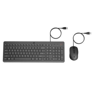 Imagem de Teclado e mouse hp 150 preto 240j7aaac4