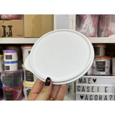Imagem de Tampa para Tupper Caixa 1,7 L - Branca - Acessório Original Tupperware