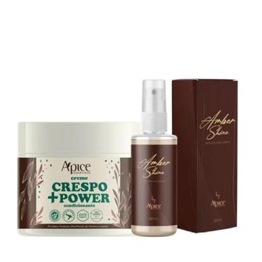 Imagem de Kit Creme Crespo + Power e Perfume Capilar Amber Shine