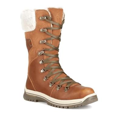 Imagem de Santana Canada MARLOWE DE COURO FEMININO, Cognac / Hunter, 11