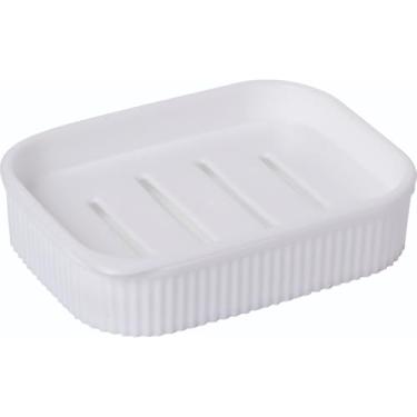 Imagem de Saboneteira Multiuso Com Trava Plasútil(FRISO BRANCO S/TAMPA)