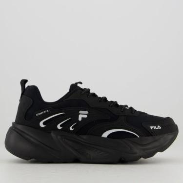 Imagem de Tênis Fila Street Fit 2 Preto e Cinza Claro, 42