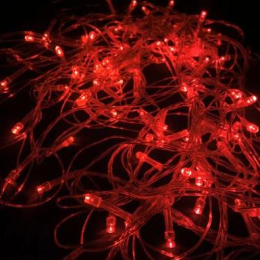 Imagem de Pisca Pisca Natal Cordão 100 Leds 10m 8 Funções Varias Cores 110v - oe
