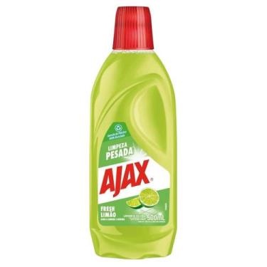 Imagem de Limpador Limpeza Pesada Ajax Fresh Limão 500ml