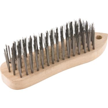 Imagem de Escova manual sem cabo aço carbono cepa madeira - Vonder