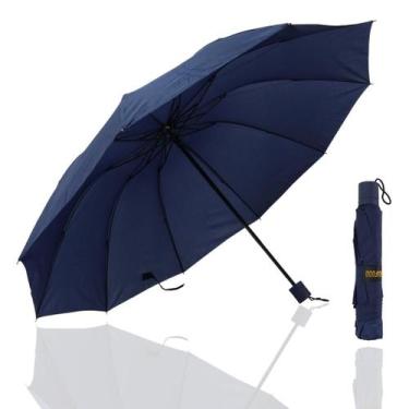 Imagem de Guarda Chuva Grande Reforçado Cabe Na Bolsa Colorido Liso  1020 - FP E