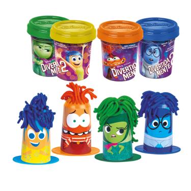 Imagem de Brinquedo Massinha Divertidamente Cabelo Divertido 2852 - Cotiplás