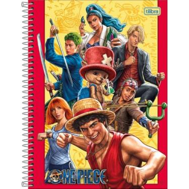 Imagem de Tilibra - Caderno Espiral Capa Dura Universitário Connect 10 Matérias One Piece Netflix 160 Folhas - Luffy E Sua Turma