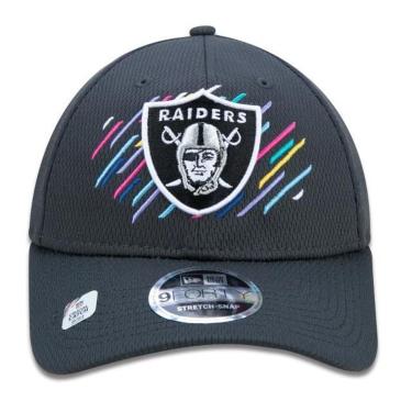Imagem de BONÉ NEW ERA 940 LAS VEGAS RAIDERS CRUCIAL CATCH STRETCH SNAP PRETO-Masculino