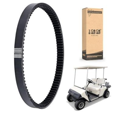 Imagem de 10L0L Correia de transmissão de carrinho de golfe 27077-G01 para modelos a gás EZGO Marathon 2 ciclos 1992-1993 e 4 ciclos 1991-1996, OEM # 27077-G02, 22337-G1