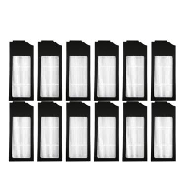 Imagem de Compatible With Ecovacs Deebot X1 Omni X1 Turbo T10 Omni T10 Turbo Dust Bag Parts Robot Vacuum Cleaner Garbage Bag Replaceable Accessories(12PCS)