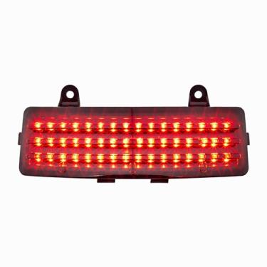 Imagem de Eagle Lights Luz de corrida LED Tri-Bar para modelos Harley Davidson Touring 2014-2024 (manchada)