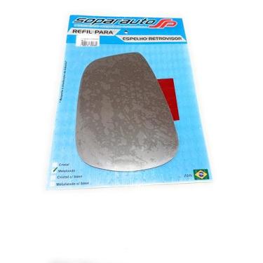 Imagem de Lente Espelho Vidro Retrovisor Metalizado Hb20 2011 a 2016 Hatch, Sedan, Elantra 2011 a 2016 Sem Base lado Esquerdo=4316E
