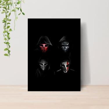 Imagem de Genérico, Quadro Devils Night Dark Romance A4 | Placa MDF 02