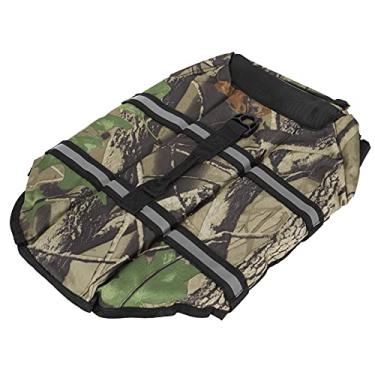 Imagem de Yctze Colete Salva-vidas para Cães – Colete Flutuante para Animais de Estimação para Segurança, Flutuante Ajustável para Natação, maiô para Cães para Brincar na água, Salva-vidas Reflexivo para (L)