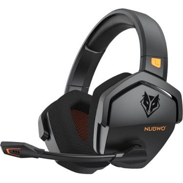 Imagem de Fone de ouvido sem fio para jogos NUBWO G06 Dual com microfone para PS