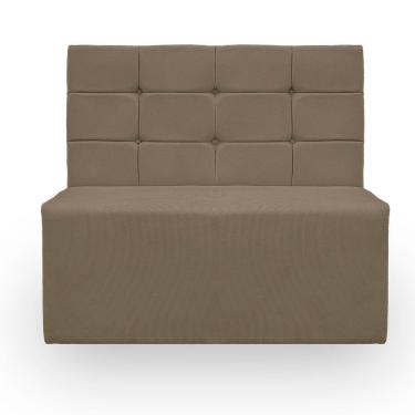 Imagem de Canto Alemão Confortável Para Apartamento Cozinha E Restaurantes Suede Cor Capuccino