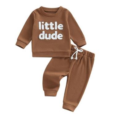Imagem de Conjunto de roupas aporake Baby Boy Bordado Outono Inverno 12-18M