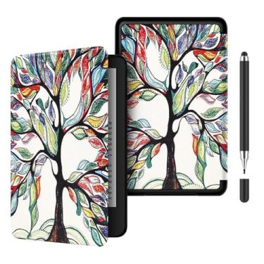 Imagem de Akacy Capa com padrão pintado totalmente novo para Kindle paperwhite16,8 polegadas, modelos M2L3EK. Leve e seguro para água, capa protetora dobrável Geração 2021 versão (9)