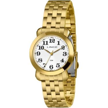 Imagem de Relógio Lince Feminino Dourado Lrg4778l36 B2kx