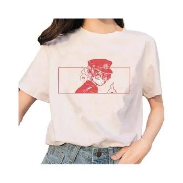 Imagem de Camiseta Feminina Harajuku Ullzang Hanako-Kun - Estampa Gráfica Anos 9