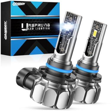 Imagem de Fahren 9145/9140/H10 Lâmpadas de neblina LED, 350% mais brilhante 6000 Lumens Kit de conversão sem fio, Plug and Play, 6500K branco frio, substituição de halogênio para luzes de neblina, lâmpadas DRL