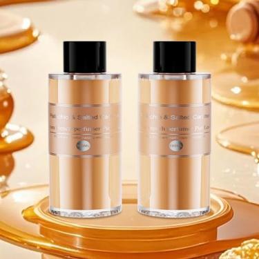 Imagem de Amor Lyris 2 pacotes de refil de óleo essencial para ambientador de carro inteligente, refil de difusor de carro de 100 ml, refil de perfume de aromaterapia (uso de 4 a 8 meses), extratos de plantas