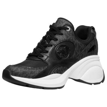 Imagem de Michael Kors Tênis feminino Zuma Trainer, Preto, 34