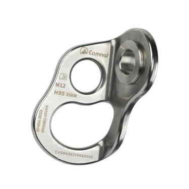 Imagem de KiBcsLic Parafuso de escalada, gancho de ancoragem, equipamento de fácil instalação, ponto de fixação para proteção em espeleologia, montanhismo e academia em